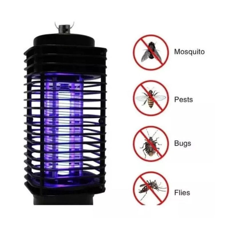 LÁMPARA CLICK VENTAS UV MATAMOSQUITOS INSECTO REPELENTE MOSCAS - 3