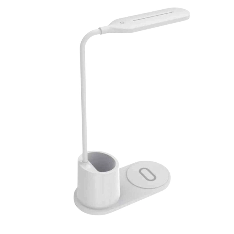 LAMPARA FLEXIBLE CARGADOR LED ESCRITORIO INALAMBRICA - 1
