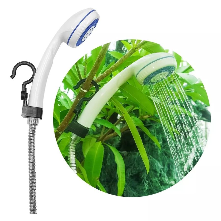 DUCHA REGADERA CLICK VENTAS PORTÁTIL PARA EXTERIORES CAMPING AIRE LIBRE - 2