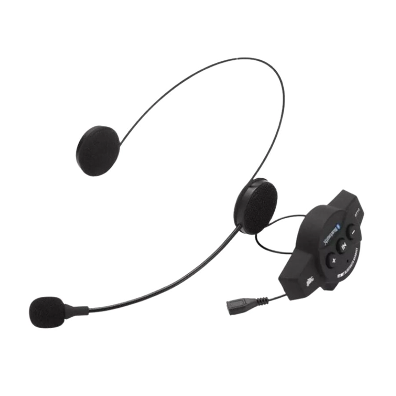 AUDÍFONOS CLICK VENTAS CASCO MOTO LLAMADA MP3 BLUETOOTH - 1