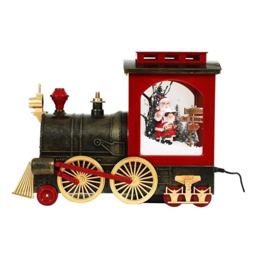 LINTERNA TREN DE NAVIDAD DECORACION NAVIDEÑA - 1