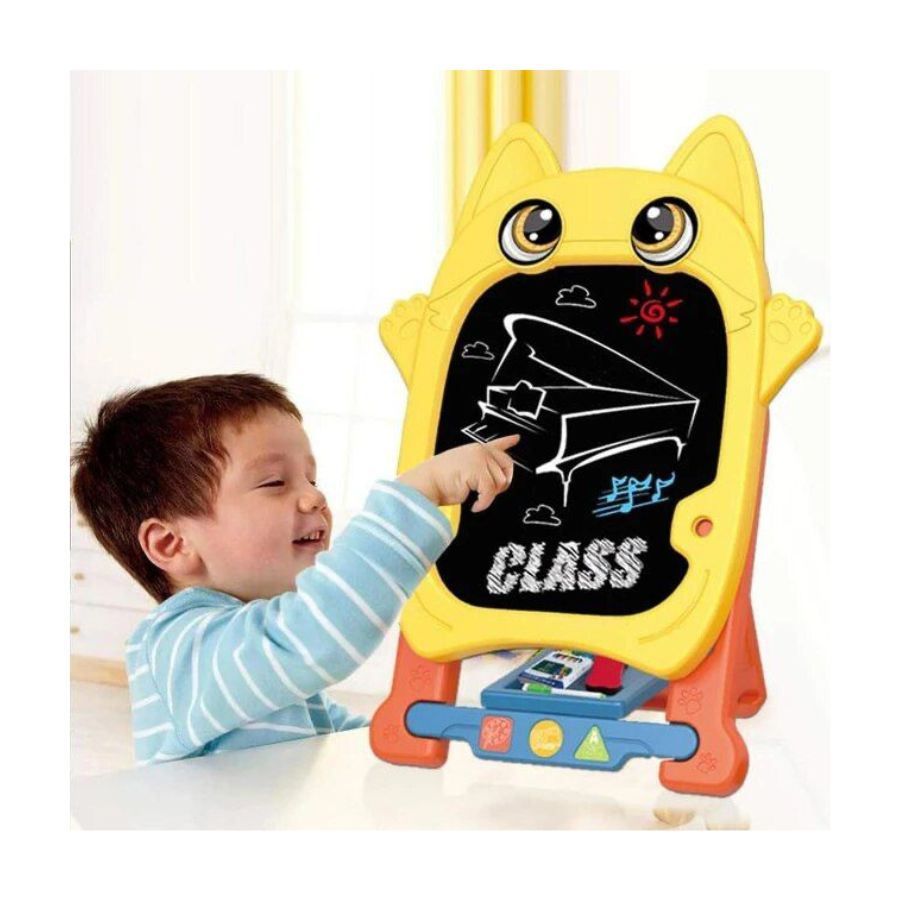 TABLERO DE DIBUJO CLICK VENTAS MAGNETICO CABALLETE PARA NIÑOS - 4