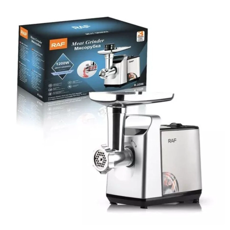 MAQUINA MOLEDORA PICADORA DE CARNE MOLIDA CHOCLO ELECTRICA RAF - 1