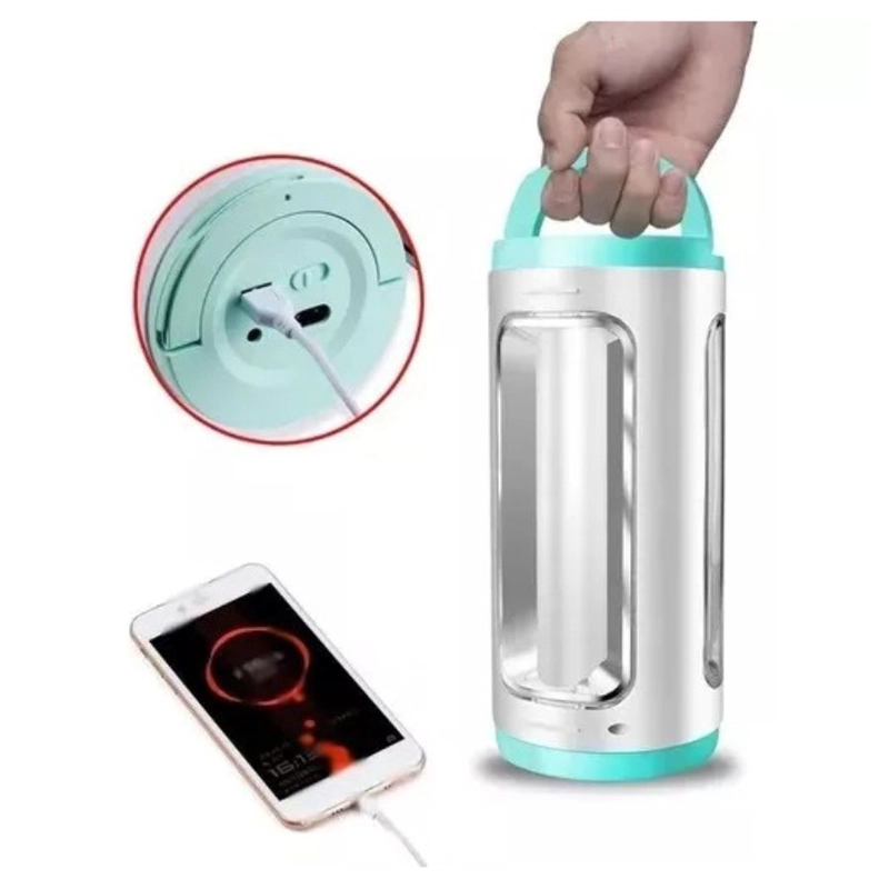 LINTERNA LED CLICK VENTAS CAMPING CAMPAMENTO RECARGABLE 3 TUBOS - 3