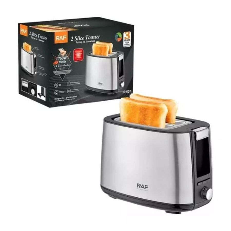 TOSTADOR CLICK VENTAS CALENTADOR ELÉCTRICO REBANADAS DE PAN 2 RAF - 5