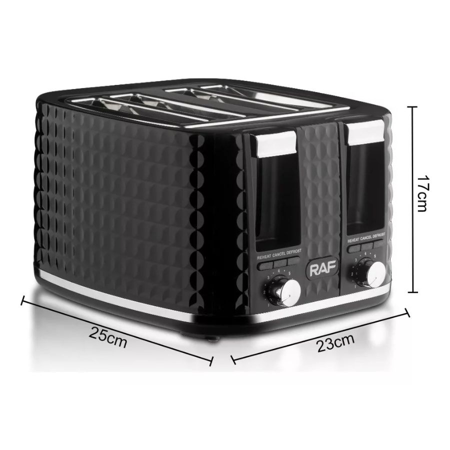TOSTADOR DE PAN 4 REBANADAS TOSTADORA R503 - 2