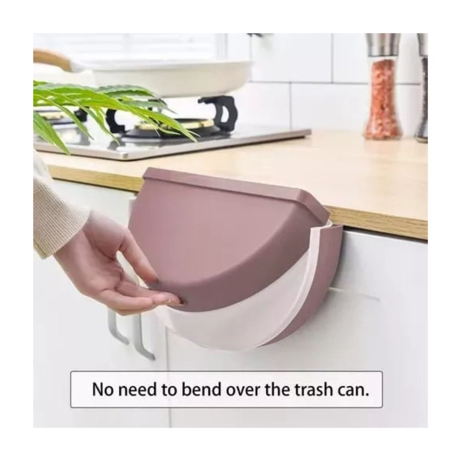 BASURERO CLICK VENTAS PAPELERA PLEGABLE RESISTENTE MULTIUSO BAÑO COCINA - 4