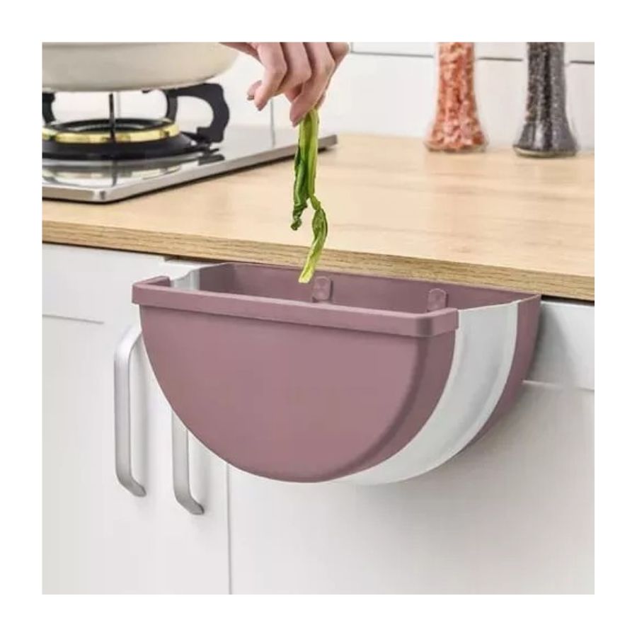 BASURERO CLICK VENTAS PAPELERA PLEGABLE RESISTENTE MULTIUSO BAÑO COCINA - 5