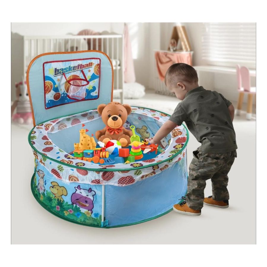CORRAL PISCINA DE PELOTAS ESTIMULACIÓN NIÑOS JUEGOS PORTATIL - 2