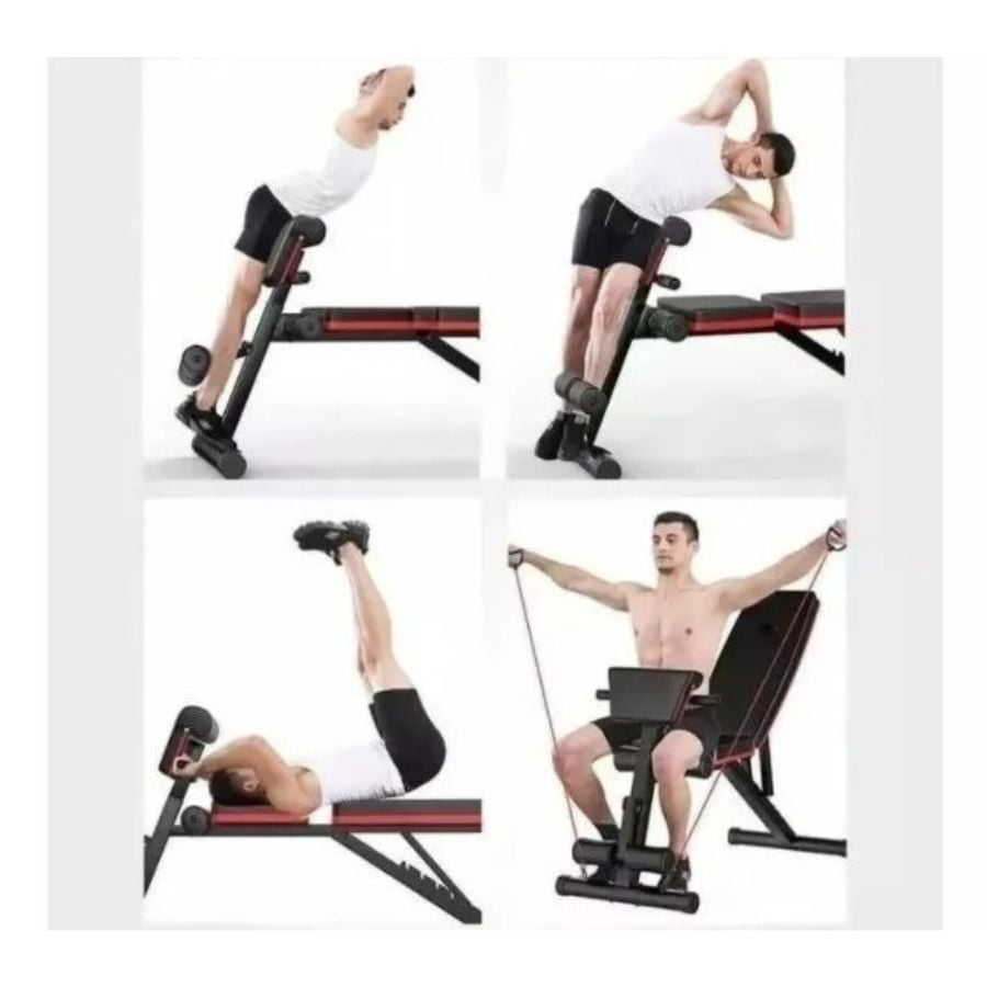 SILLA MULTIFUNCION BANCA PARA HACER ABDOMINALES EJERCICIOS - 3