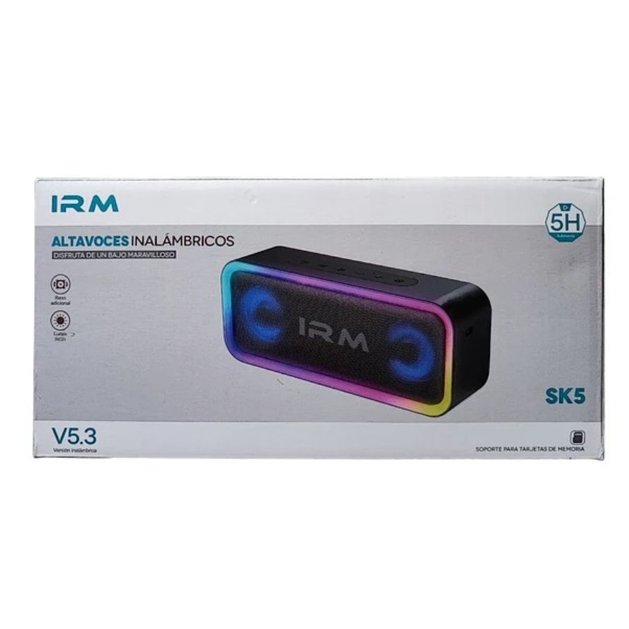 PARLANTE ALTAVOZ BLUETOOTH IRM SK5 - 3