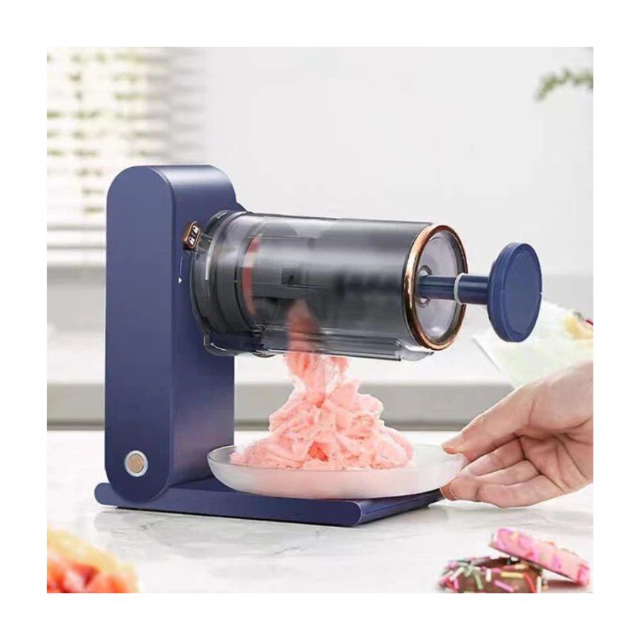 MÁQUINA BATIDOS MÁQUINA TRITURADORA DE HIELO RECARGABLE HELADOS - 5