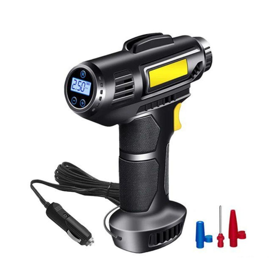 COMPRESOR DE AIRE PORTÁTIL PARA NEUMÁTICOS 12V - 2