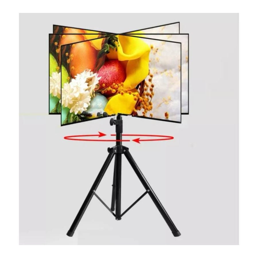 BASE TRÍPODE PEDESTAL SOPORTE TV 32 A 70 PULGADAS - 3