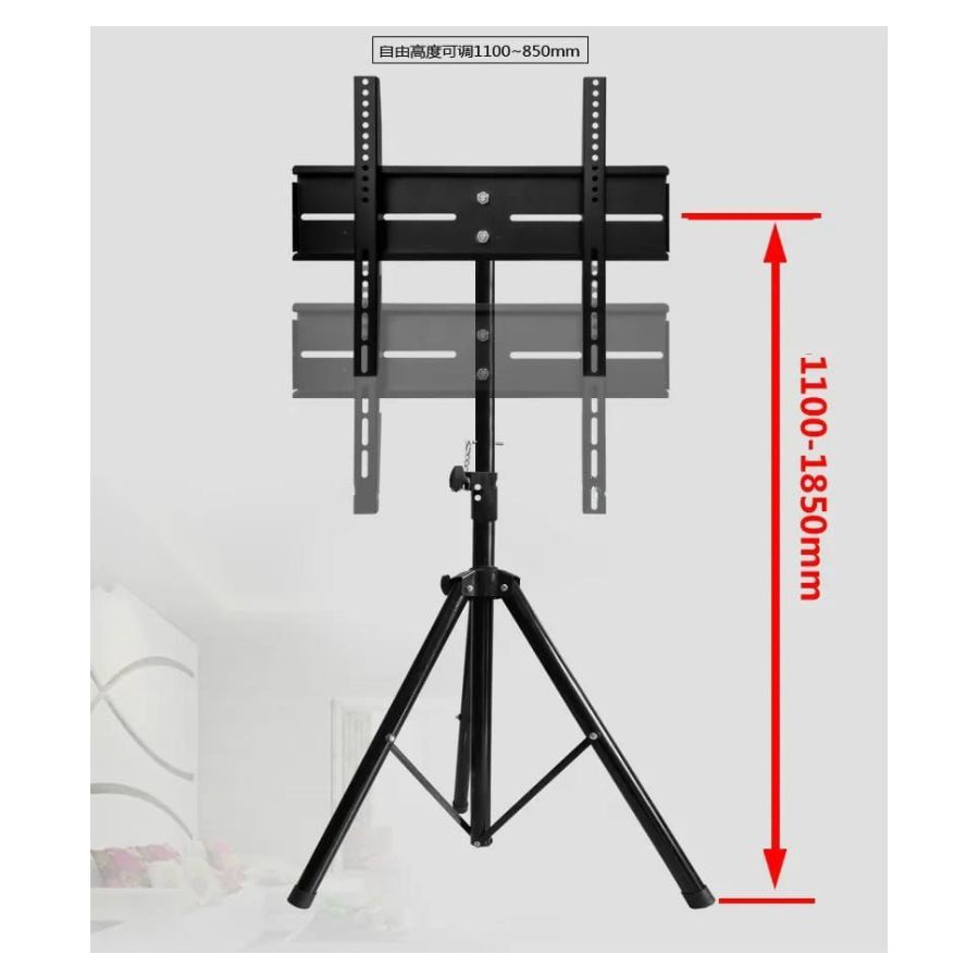 BASE TRÍPODE PEDESTAL SOPORTE TV 32 A 70 PULGADAS - 5