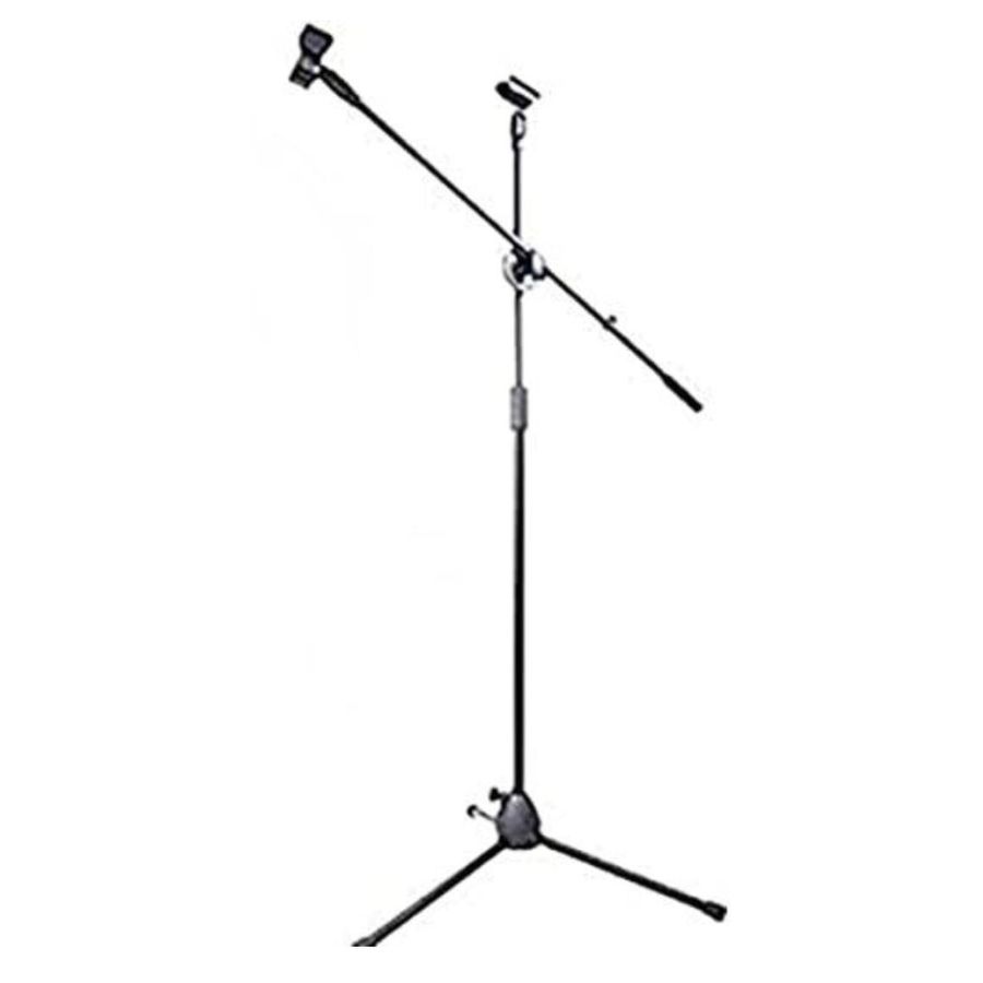 SOPORTE CLICK VENTAS PARA MICRÓFONO ATRIL CON BOOM PROFESIONAL PEDESTAL - 1