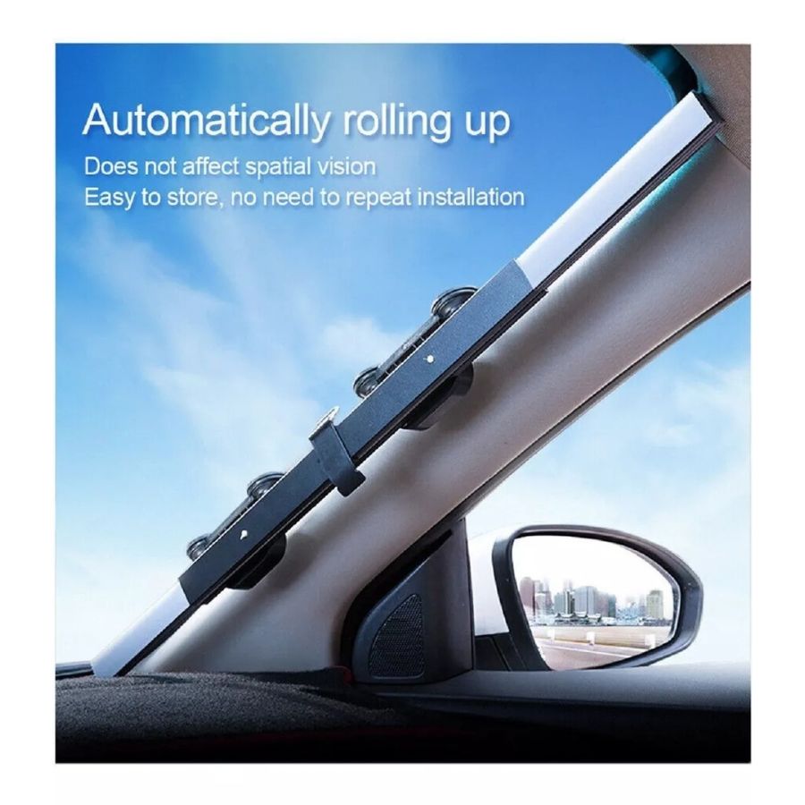 PARASOL RETRACTIL QUITASOL AUTO CORTINA PARA SOL AUTO 70CM - 3