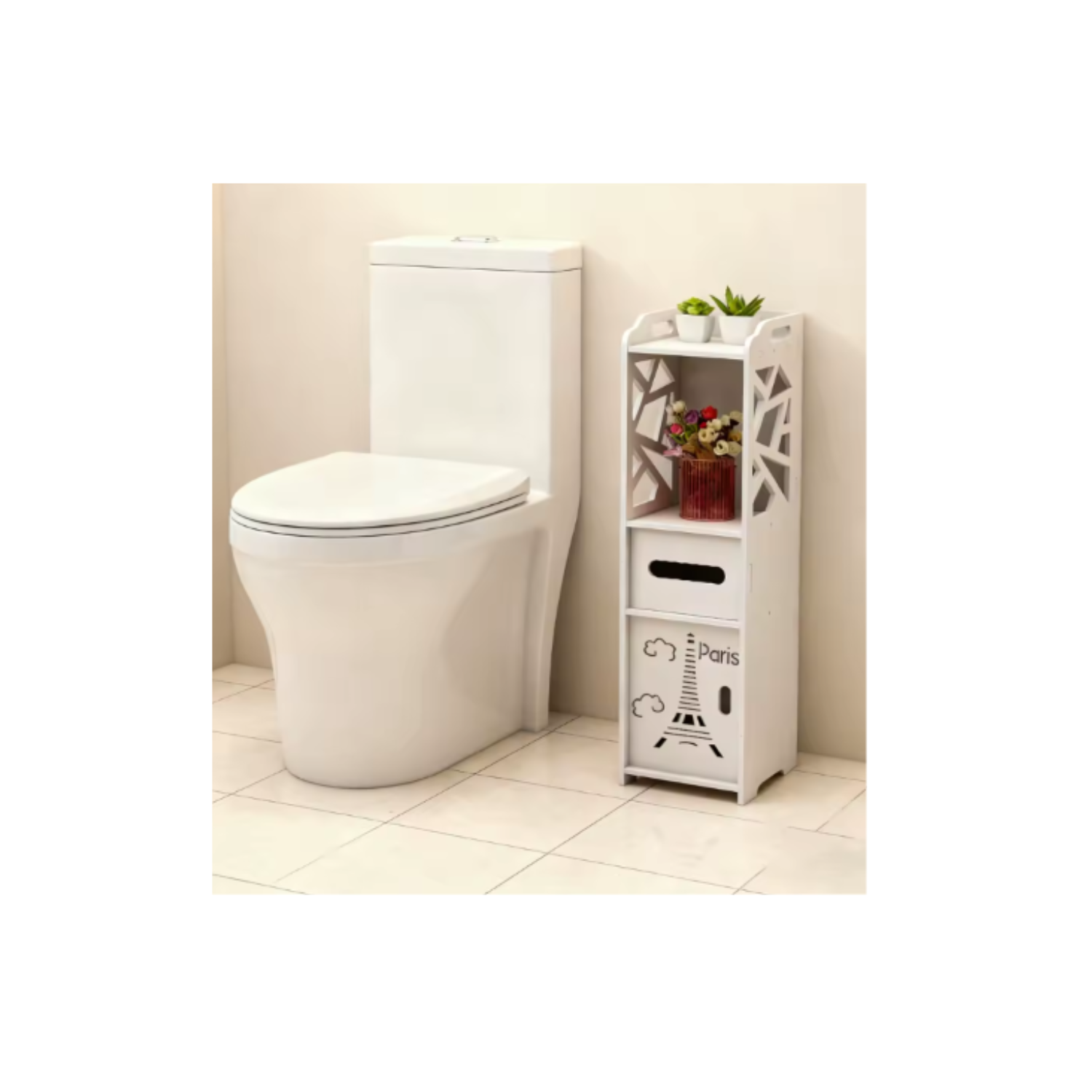 ESTANTE ORGANIZADOR BAÑO ESTANTE MULTIFUNCIONAL - 2