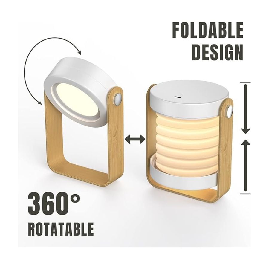 LAMPARA RECARGABLE PLEGABLE LED CAMPING ESCRITORIO - 4