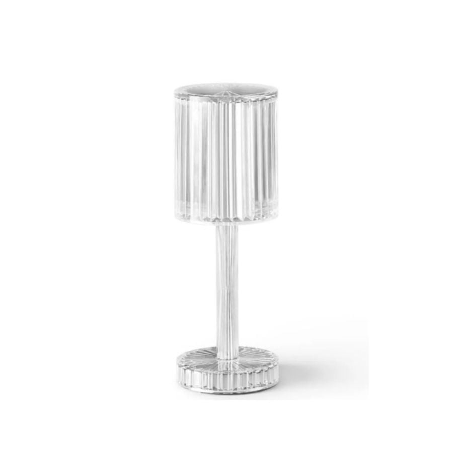 LÁMPARA MESA LED RECARGABLE USB CRISTAL TOUCH RGB - 1