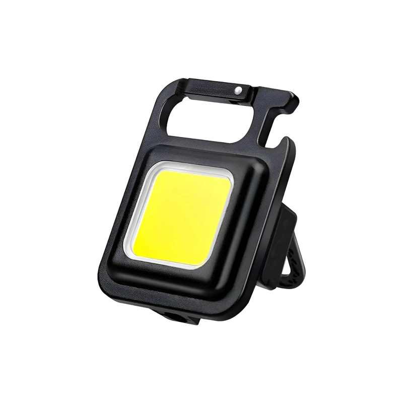 LINTERNA LED CLICK VENTAS COB LLAVERO Y DESTAPADOR RECARGABLE - 5