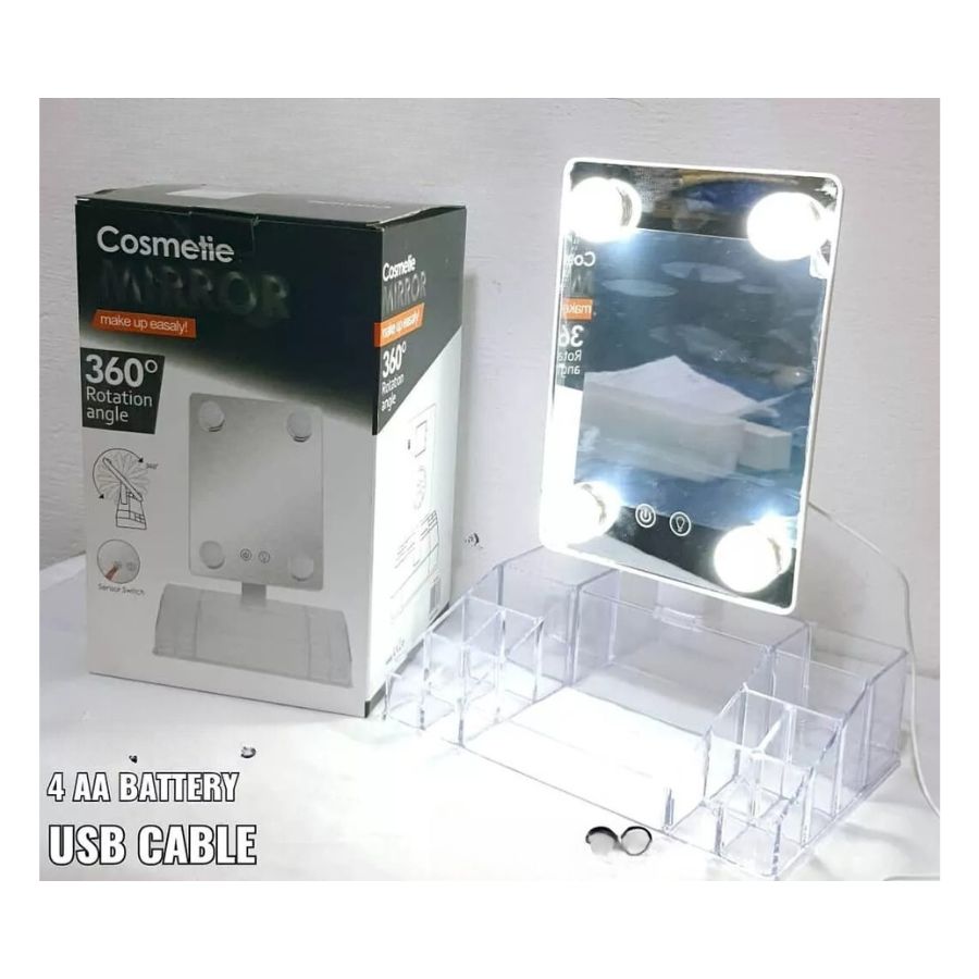ESPEJO LED ROTACIÓN 360° COSMETIC MIRROR - 3