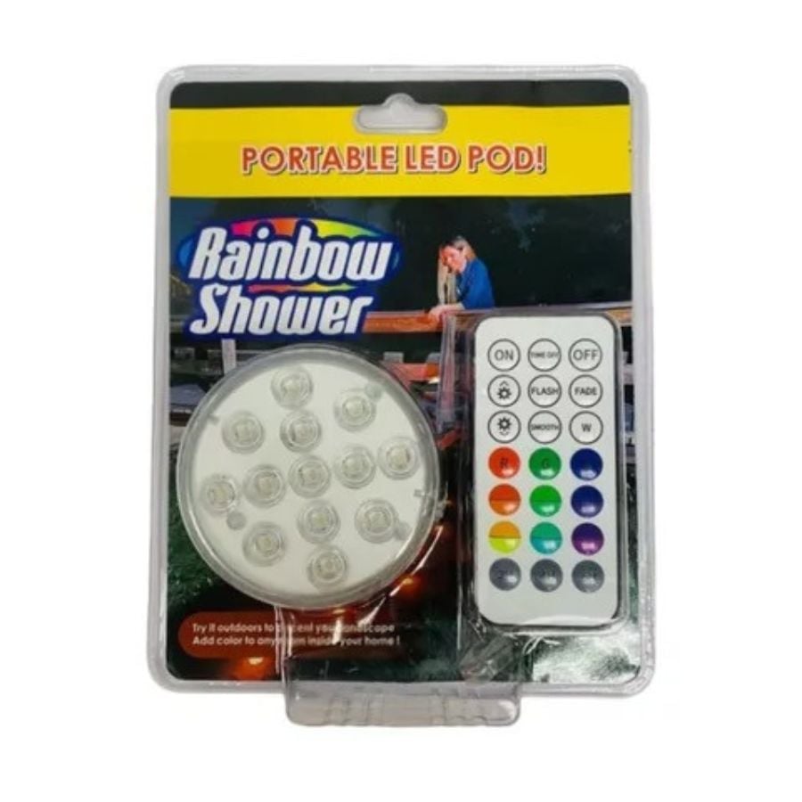 LUCES LED PISCINA SUMERGIBLES CONTROL REMOTO - 4