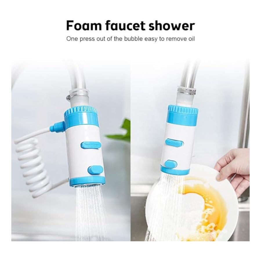 EXTENSOR DE GRIFO GIRATORIO EXTENSOR FREGADERO 3 MODOS - 4