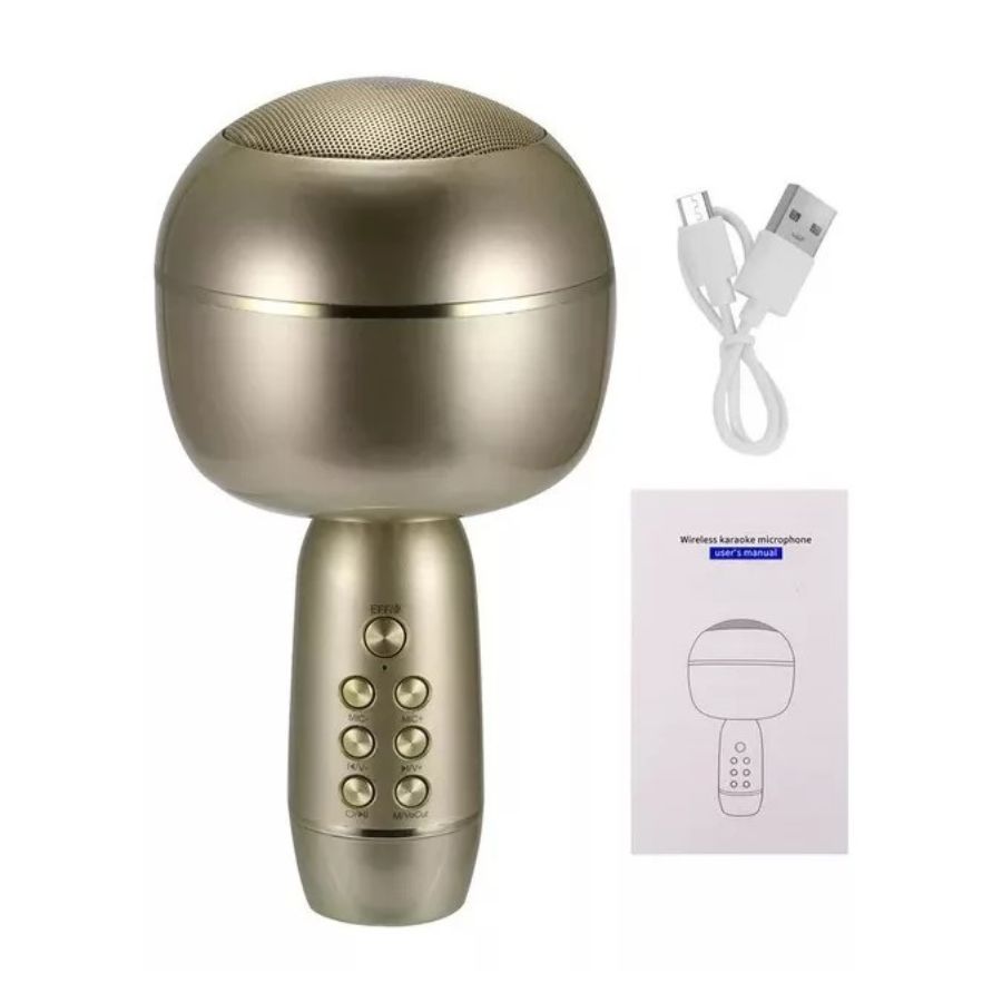 MICRÓFONO CLICK VENTAS INALÁMBRICO USB PARLANTE BLUETOOTH YS-09 - 2