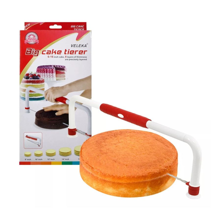 CORTADOR NIVELADOR PARA PASTEL TORTAS REBANADOR COCINA - 1