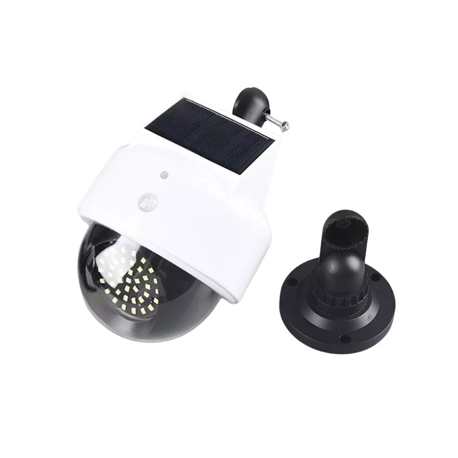 FOCO LUZ SOLAR ANTI ROBO RECARGABLE LAMPARA DE MONITOREO - 1