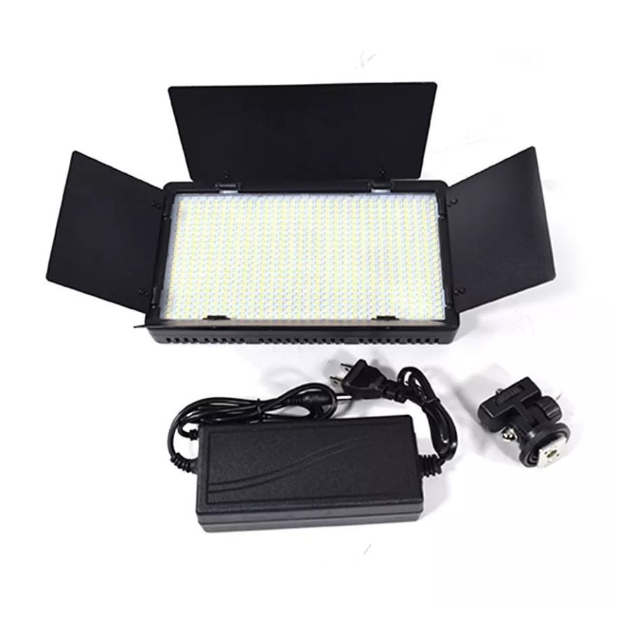 KIT REFLECTOR LUZ PROFESIONAL VIDEOS CON TRÍPODE LED 600 - 1