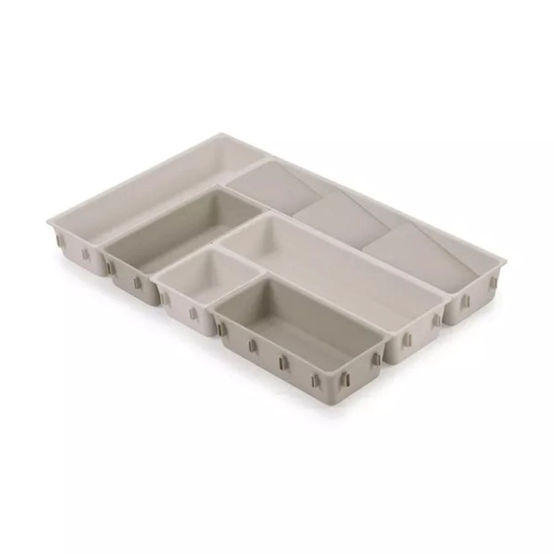 CAJA ORGANIZADOR MAQUILLAJE 7 DIVISORES CAJON ACCESORIO - 4