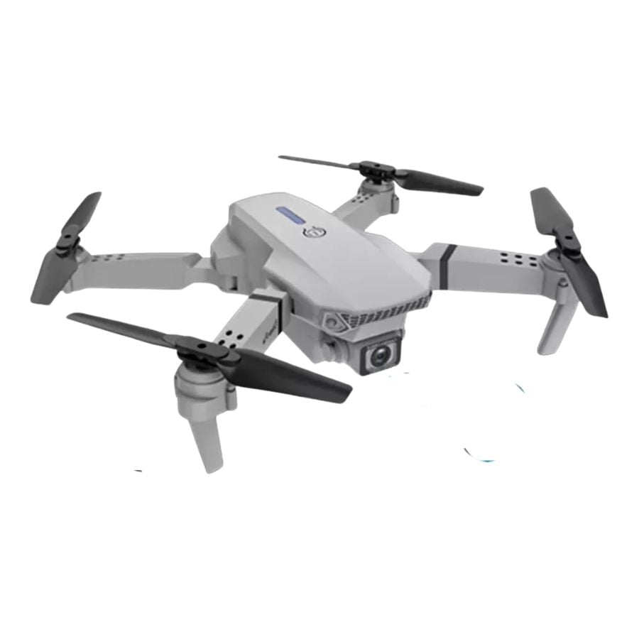 MINI DRONE E88 DOBLE CÁMARA CON ACCESORIOS PLEGABLE WIFI