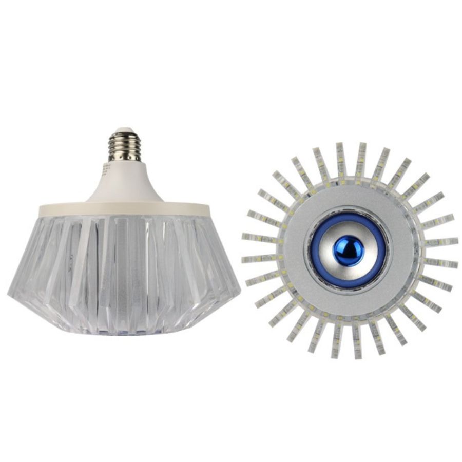 FOCO REPRODUCTOR CRISTAL BOCINA CON CONTROL BLUETOOTH RGB - 2