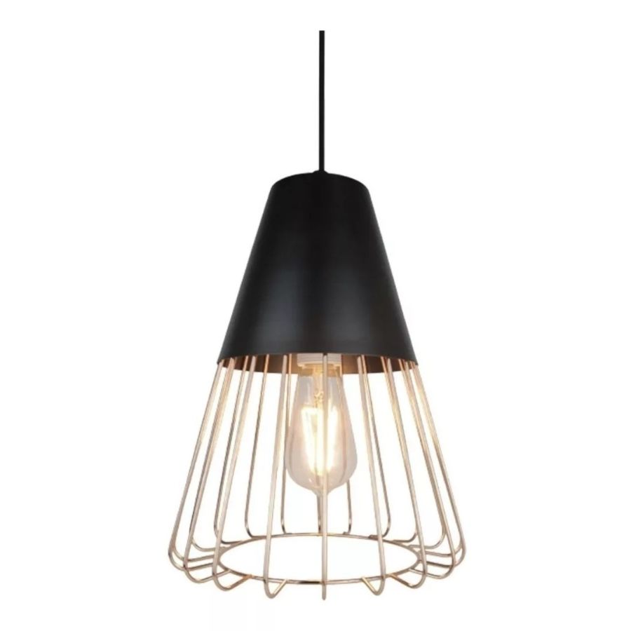 LAMPARA ELEGANTE DE TECHO CANDELABRO VINTAGE HOGAR - 3