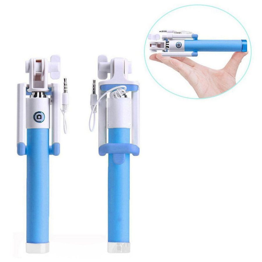 BASTON MONOPOD SELFIE TELEFONOS MH2003 PALO CON CABLE - 2