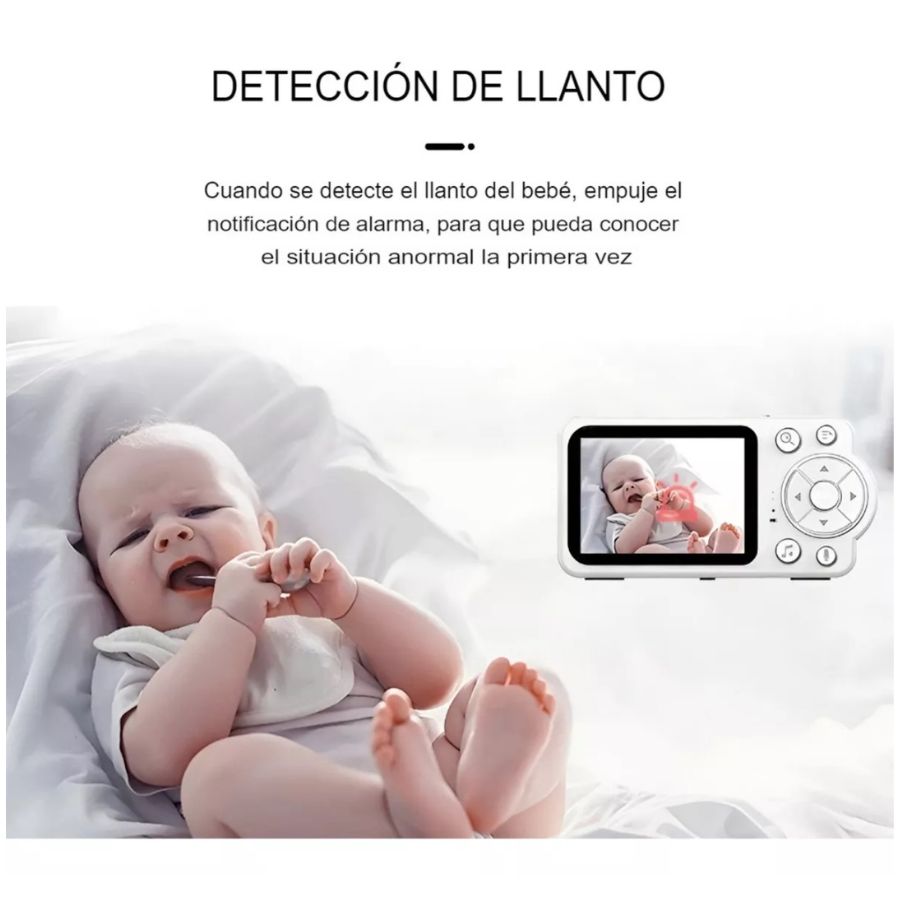 CÁMARA BABY VIDEO MONITOR BEBES MICRÓFONO CÁMARA PARA BEBES - 2