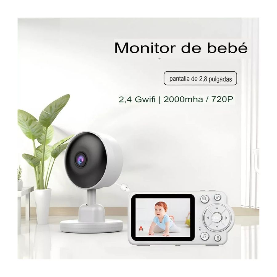 CÁMARA BABY VIDEO MONITOR BEBES MICRÓFONO CÁMARA PARA BEBES - 4