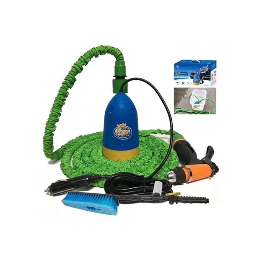 MÁQUINA BOMBA AGUA HIDROLAVADORA ALTA PRESION 12V PARA AUTO - 1