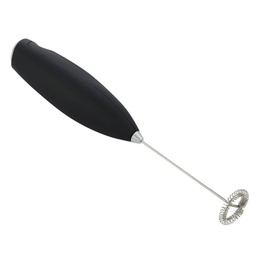 BATIDOR DE MANO ESPUMADOR CON SOPORTE MEZCLADOR CAFE LECHE - 1