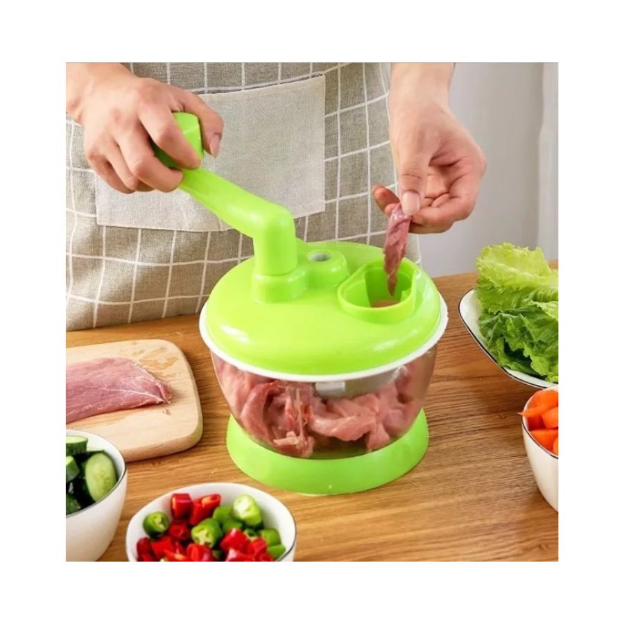 MOLINILLO TRITURADOR DE ALIMENTOS MANUAL PARA VERDURAS CARNE - 2