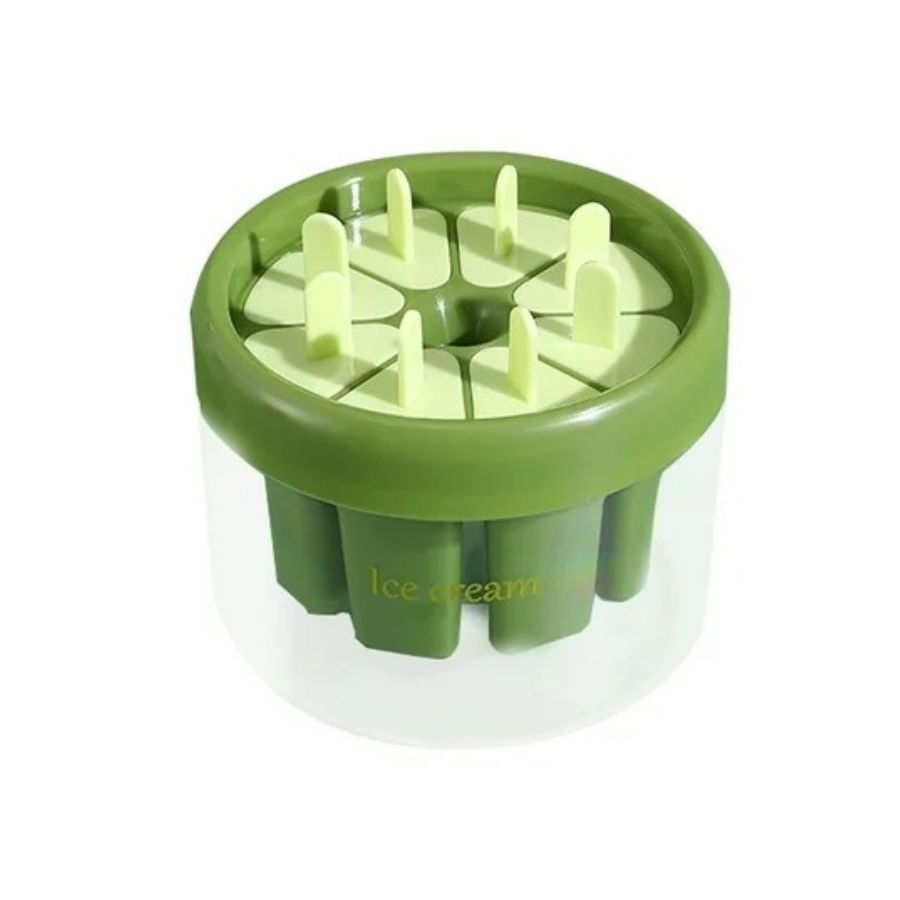 MOLDE SILICONA PARA PALETAS 8 REJILLAS MOLDE LAVABLE CASERO - 1