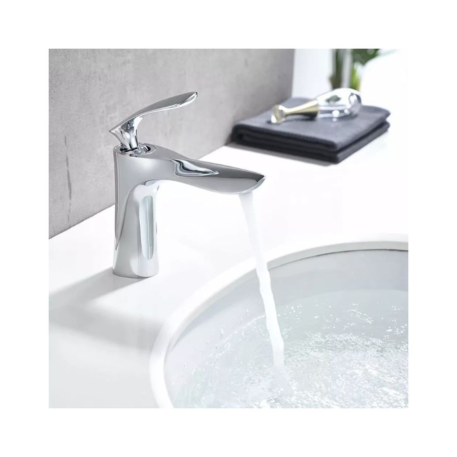 GRIFO MONOMANDO PARA BAÑO LAVABO MEZCLADOR GRIFERIA - 2