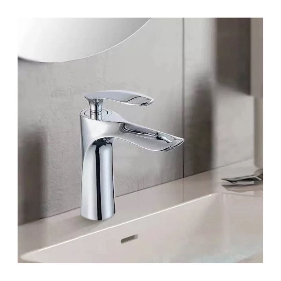 GRIFO MONOMANDO PARA BAÑO LAVABO MEZCLADOR GRIFERIA - 3