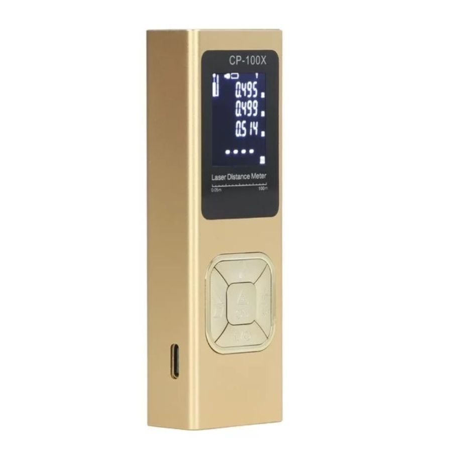 MINI CINTA MÉTRICA LASER MEDIDOR DE DISTANCIA DIGITAL LCD - 1