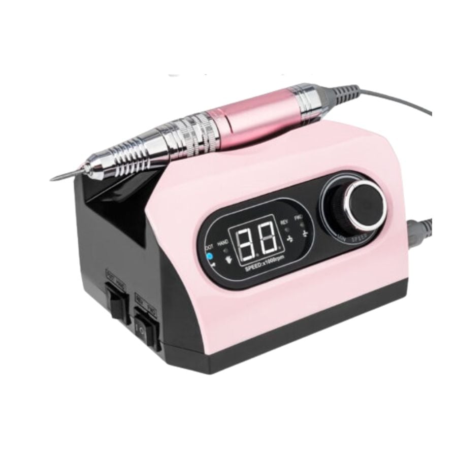 PULIDOR DRIMEL ELÉCTRICO PANTALLA DIGITAL 6 BROCAS MANICURA - 1