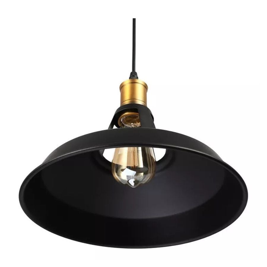 LAMPARA COLGANTE VINTAGE RETRO AJUSTABLE HOGAR COCINA - 2