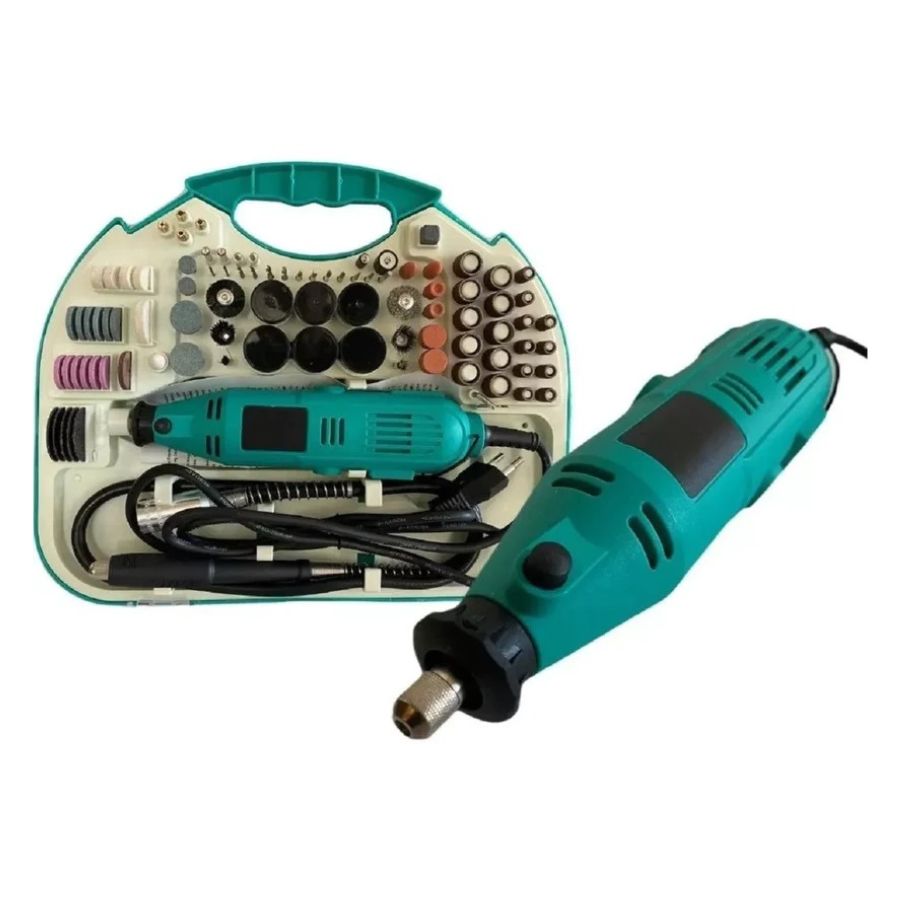KIT MINI TALADRO DREMEL TORNO MOTOTOOL ACCESORIOS MULTIUSO - 1