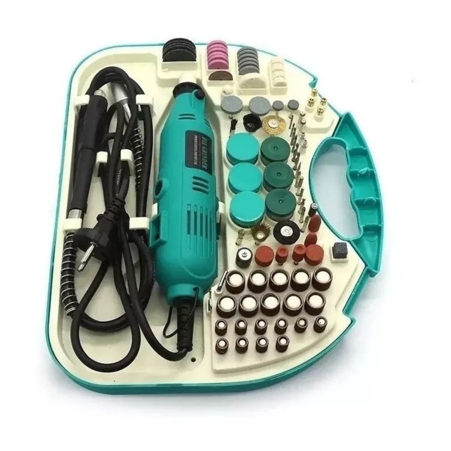 KIT MINI TALADRO DREMEL TORNO MOTOTOOL ACCESORIOS MULTIUSO - 4